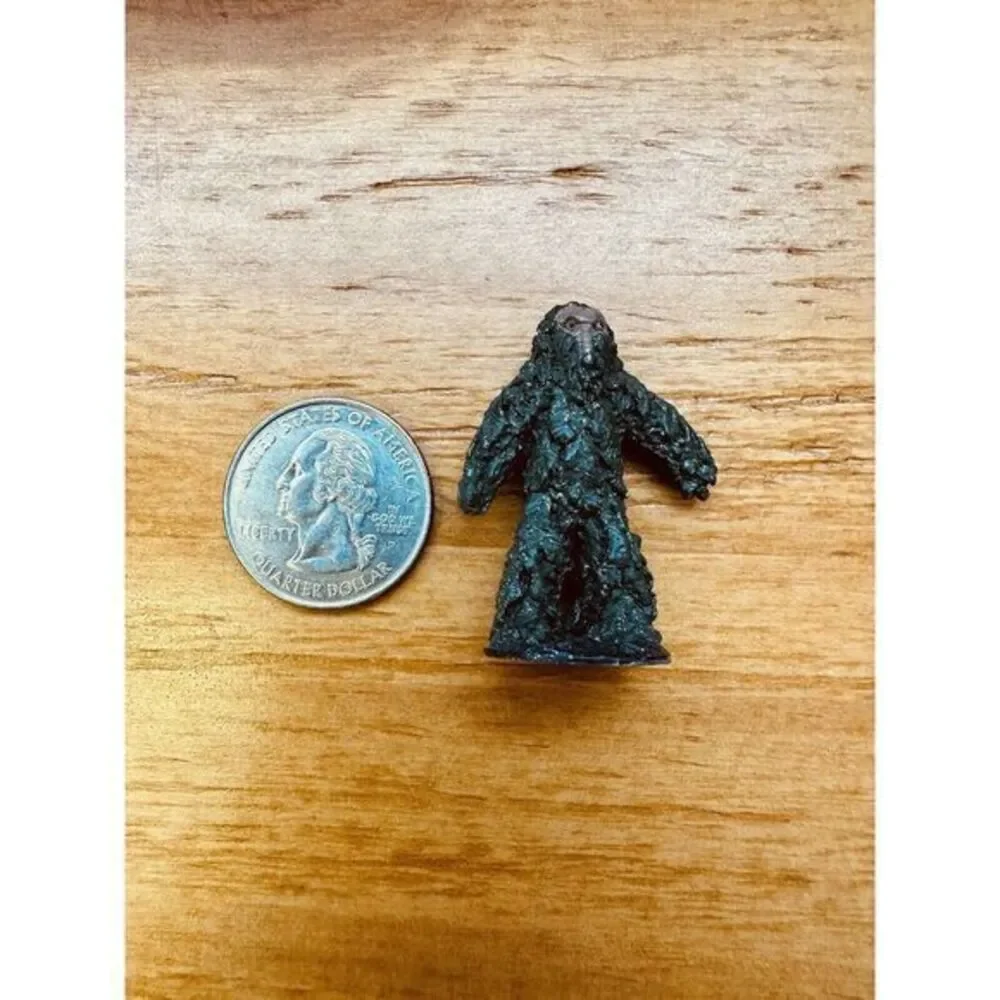 AD&D Miniature Loose Shambling Mound Pewter 1970's1980's Pre-owned Hand Painted‎
